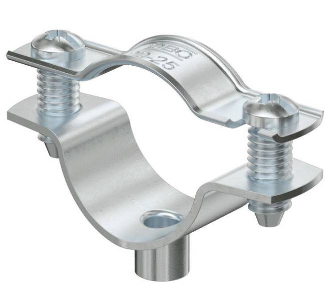 OBO ASG 732 6 G Abstandschelle m.Gewindeanschluss M6 5-6mm St G 1362404 (Inhalt 25 Stück)