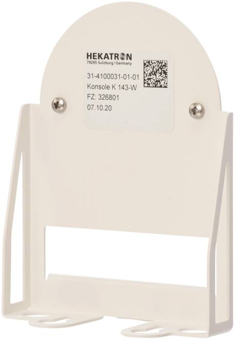 Hekatron Konsole für Monatge K 143-W direkt auf Türzarge 31-4100031-01-01 Install.Baumaterial