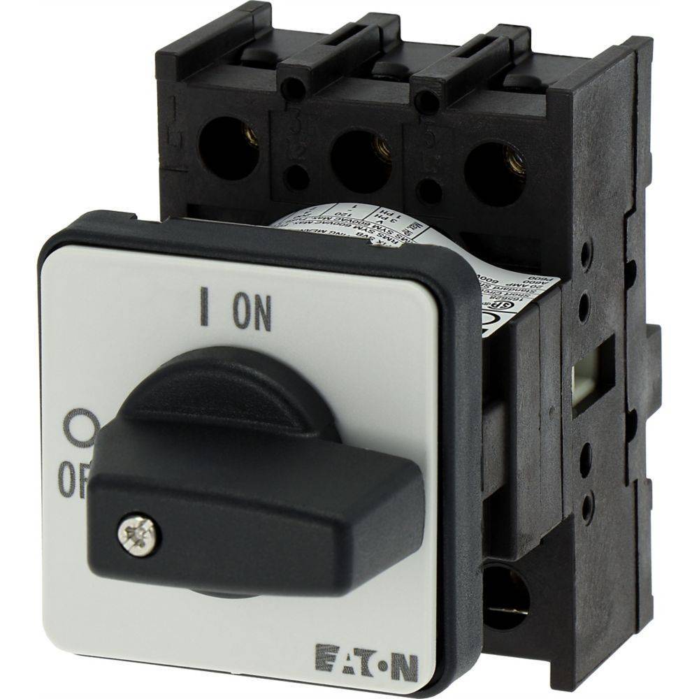 EATON P1-25/E EIN-AUS Schalter 3p 038724 25A Einbau Industriematerial Ind-Schaltgeraete