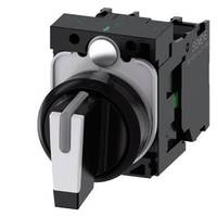 Siemens 3SU1100-2BM60-1NA0 Elektroantrieb Schwarz, Metallisch Industriematerial Ind-Schaltgeraete