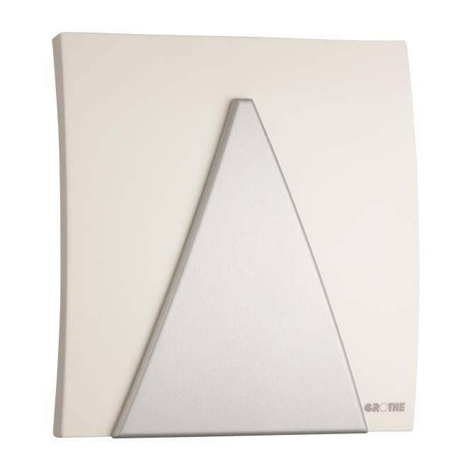 GRO Gong 44065 065 w/sim mit Doppelklang weiss/silb Install.Baumaterial Hauskomm/Batt/Sicher