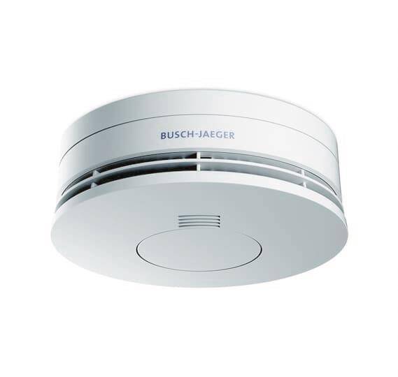 BJ Busch-Rauchalarm lithium 6833-84 10J.Bat. ProfessionalLINE AP sws ** Install.Baumaterial