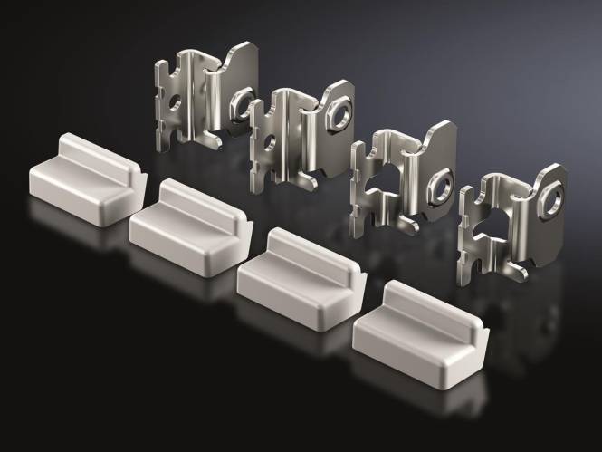 Rittal Wandbefestigungshalter SZ 2433010 für AX-,KX,Edelstahl, Wandabstand: 20 mm Industriematerial