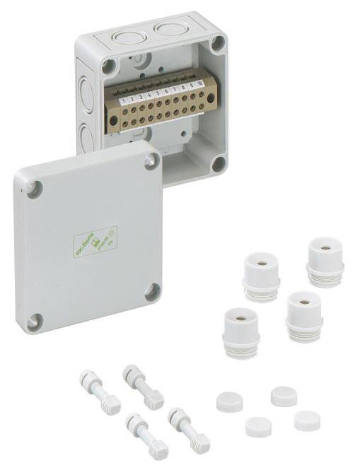 Spelsberg RKKi 4/10-10x4qmm Reihenklemmengehäuse 63740401 Install.Baumaterial Verlegesys/Verbi.Mat