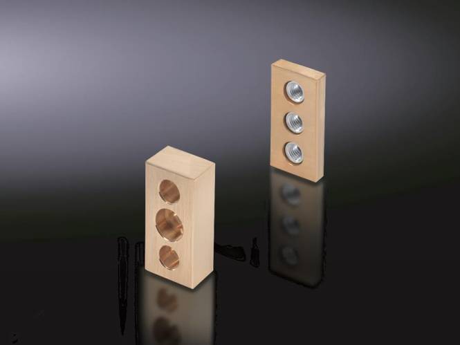 Rittal Kontaktstück 60mm SV 9676526 Flat-PLS f.2 Flachschienen Industriematerial Schaltschränke