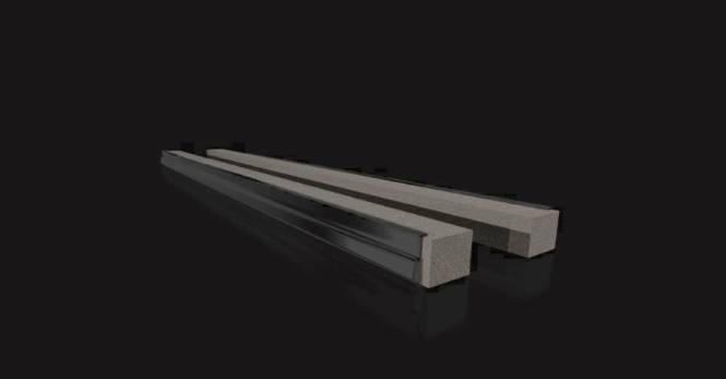 Rittal Profil 1=2 VX 8618.801 z.Kabeleinführung mittig B:800mm Industriematerial Schaltschränke