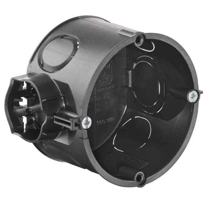 KAIS Schalterdose mit 1056-04 ** mit Schrauben (Inhalt 1 Stück) Install.Baumaterial Inst.Dosen