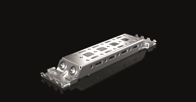 Rittal Schiene für AX 2394210 Innenausbau, T: 210 mm Industriematerial Schaltschränke