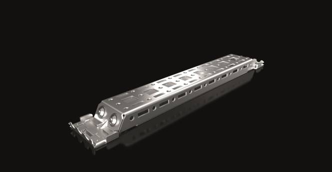 Rittal Schiene für AX 2394250 Innenausbau, T: 250 mm Industriematerial Schaltschränke