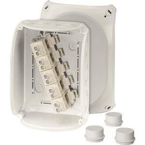 Hensel Kabelabzweigkasten DK 1616 G 6-16qmm 3ph 25qmm 1ph 5pol Klemme Install.Baumaterial Inst.Dosen