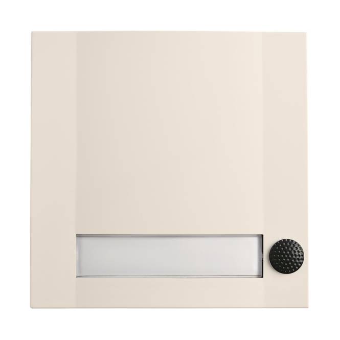 GRO AP Kontaktplatte 51103 Domolux WS/SW 1fach weiss/schwarz Install.Baumaterial