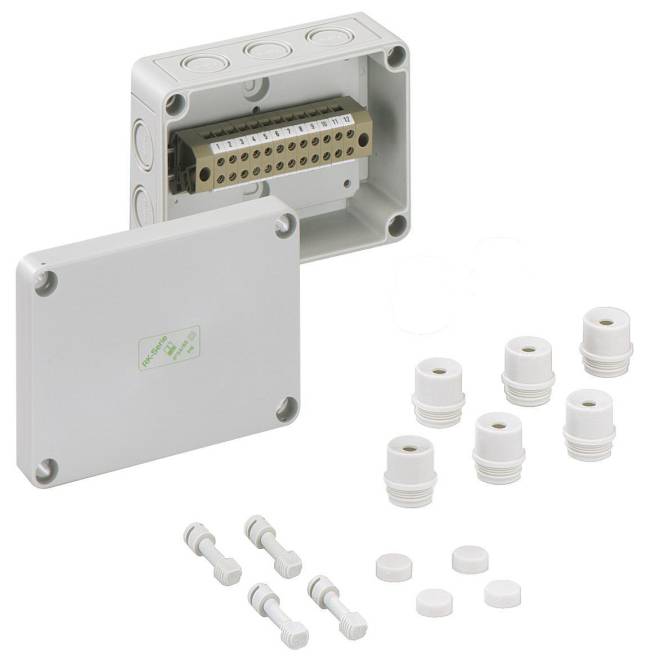 Spelsberg RKKi 4/15-15x4qmm Reihenklemmengehäuse 63240401 Install.Baumaterial Verlegesys/Verbi.Mat