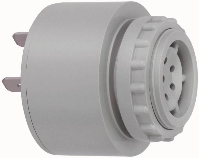 Werma Elektr. Summer EM 11806815 Dauerton 24VAC/DC grau Einbaumontage Industriematerial