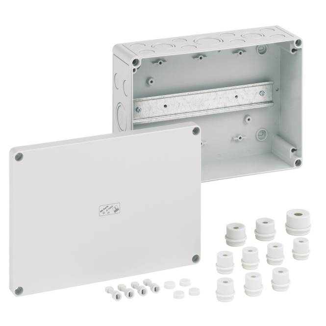 SPELS Reihenklemmen-Kasten RK 4/25L leer Ink. Zubehör 62591601 Install.Baumaterial Inst.Dosen