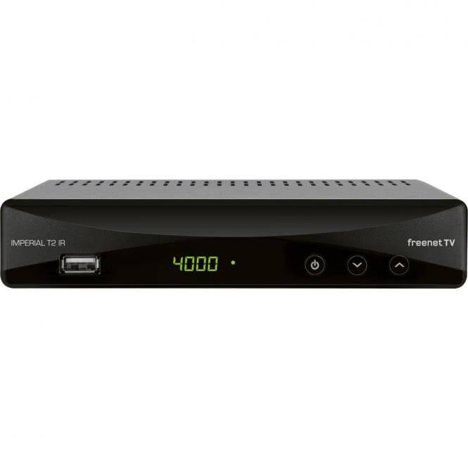 Imperial T2 IR DVB-T2 HD Receiver Irdeto,HDMI,Scart,USB,Internetradio Install.Baumaterial Antennen