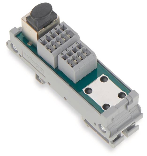 WAGO 289-175 Übergabemodul, RJ-45,Leiterplattenklemmen Industriematerial Automatisier.Technik