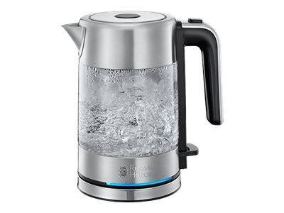 Russel Hobbs Compact Home Wasserkocher 2200Watt 0,8L Glas Hausgeräte Kleingeräte Rund um die