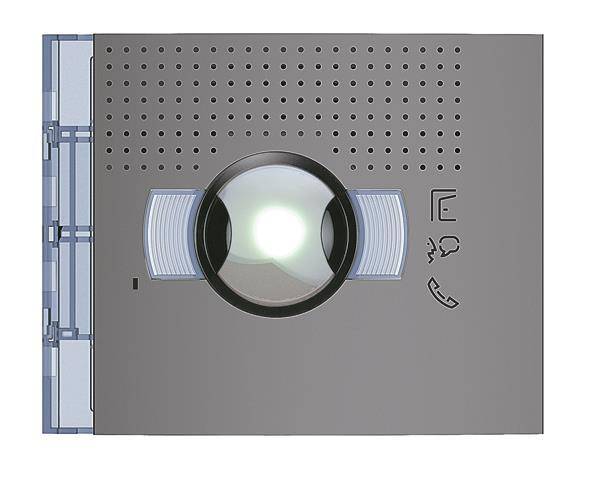 BTicino 351303 Frontblende AV Weitwinkel o.RT Allstreet Install.Baumaterial Hauskomm/Batt/Sicher