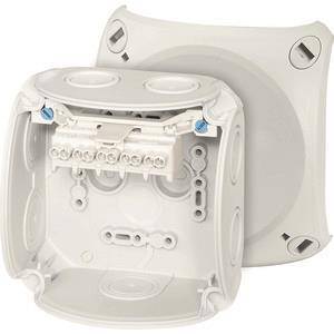 Hensel Kabelabzweigkasten DK 0402 G 1,5-2,5qmm 4qmm 1ph, 5pol. Klemme (Inhalt 5 Stück) Inst.Dosen