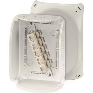 Hensel Kabelabzweigkasten KF 1610 G 2,5-10qmm 3ph. 16qmm 1ph. 5pol. Klemme Install.Baumaterial