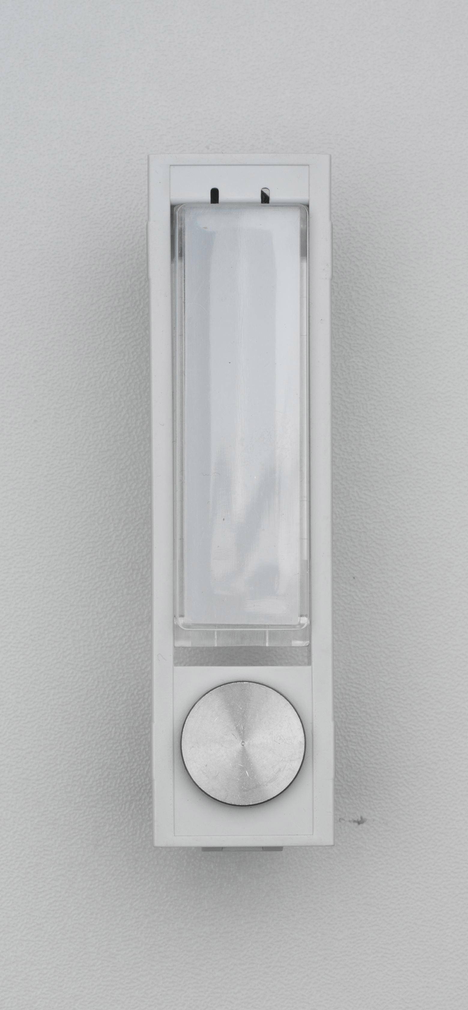 Ritto Taste Edelst. m.Na.schild 1229922 f.5101/21-5152/21 Install.Baumaterial Hauskomm/Batt/Sicher