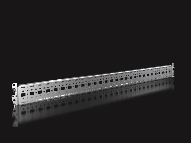 Rittal System-Chassis 1=4 VX 8617.020 18x64mm f.äußere Montageebene B/T:500mm Industriematerial