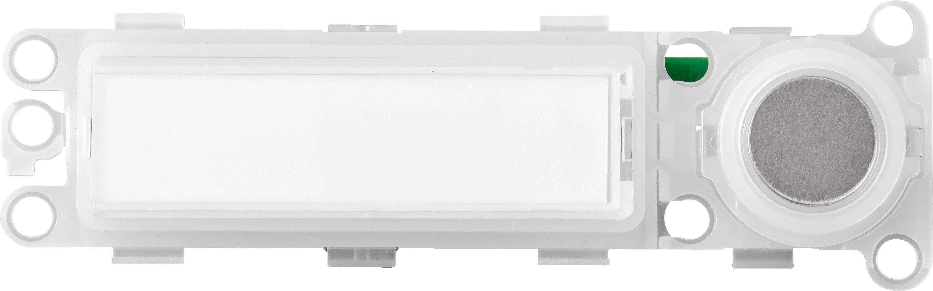 Ritto Taster (Edelstahl) RGE1274439 m.Namenschild Install.Baumaterial Hauskomm/Batt/Sicher