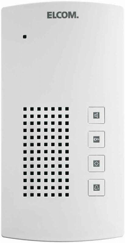 ELCOM BFT-200 weiss BUS-Audio-Komponenten,Innensprechstelle Install.Baumaterial Hauskomm/Batt/Sicher