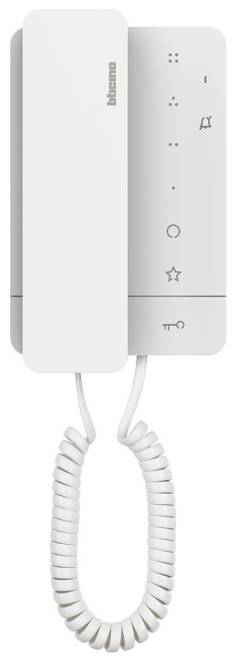 BTicino 344292 CLASSE100 A16M Audio Hausstation m.Handhörer 2-Draht-Bussyst. Install.Baumaterial