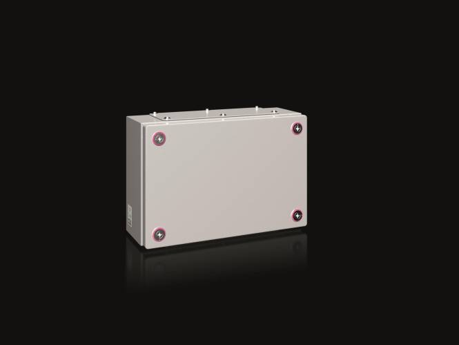 RITT Klemmenkasten KX Stahlblech 1531000 mit Flanschplatte, BHT 300x200x120mm Industriematerial