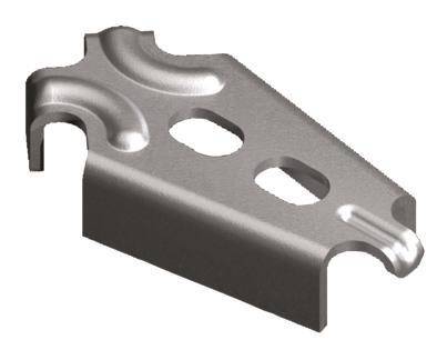 Rittal 1=10 VX 8660100 Bodenbefestigungslasche f.Sockel-System Industriematerial Schaltschränke