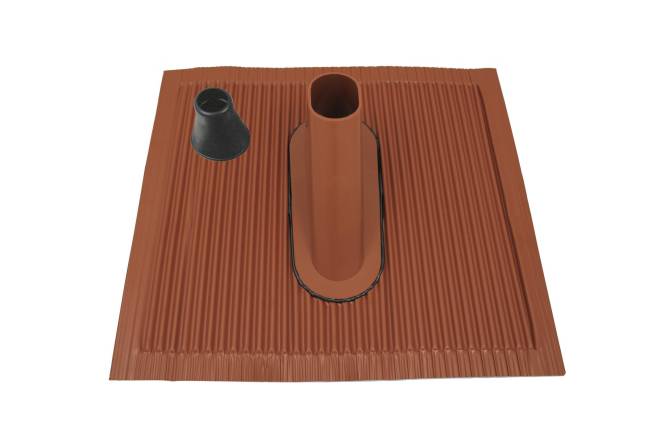 Televes Montageset rot SPAZ48R für SPAHA 48/x + 90/x Aluziegel 244011 Install.Baumaterial Antennen