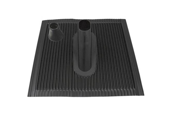 Televes Montageset schwarz SPAZ48S für SPAHA 48/x + 90/x Aluziegel 244021 Install.Baumaterial