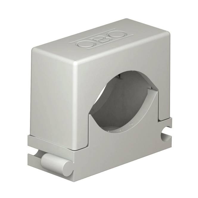 OBO 2037 6-13 LGR Reihen-Druck-Schelle 6-13mm PA lichtgrau RAL7035 2250136 (Inhalt 100 Stück)