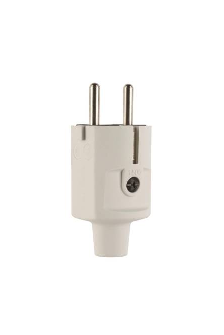 ABL PVC SCHUKO-Stecker 100000046 TPE grau IP20 Typ 1505 Install.Baumaterial Schaltermat/Geb.Steu