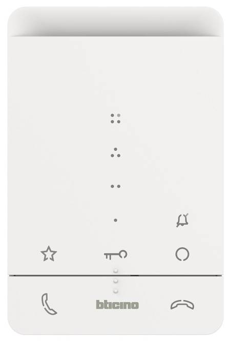 BTicino 344282 CLASSE100 A16E Hörerlose Audio Hausstation 2-Draht-Bussystem Install.Baumaterial