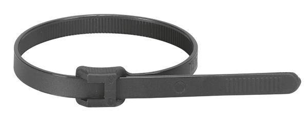 Legrand 031919 Kabelbinder Colson schwarz außenverzahnt 9x357mm UV-best. (Inhalt 100 Stück)