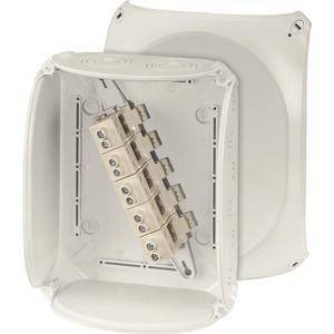 Hensel Kabelabzweigkasten KF 2525 G 6-25qmm 3ph. 35qmm 1ph. 5pol. Klemme Install.Baumaterial