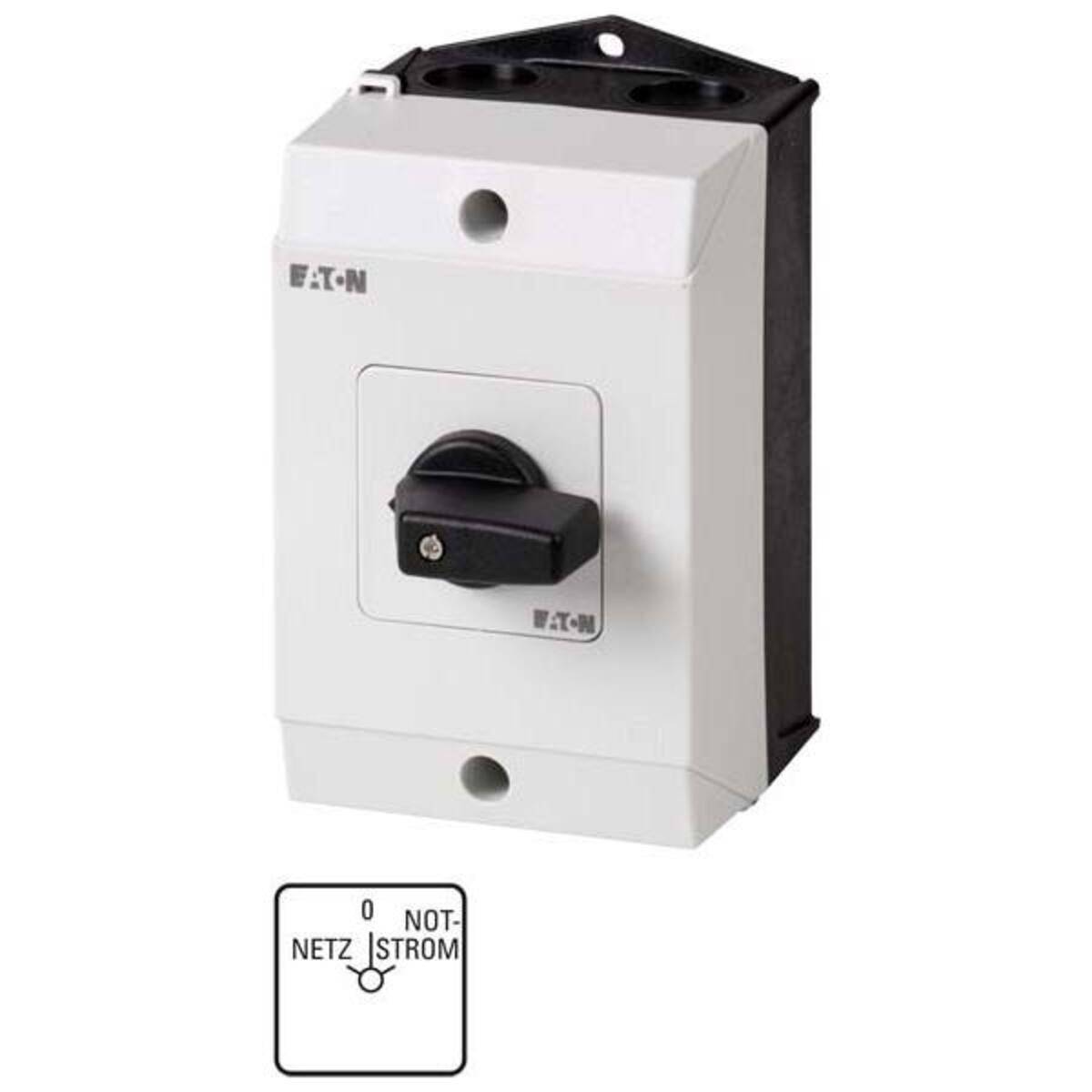 EATON T0-4-8902/I1 Umschalter 20A 218985 Aufb. Kont:8 60° rast. m.0-St. Nr.8902 Industriematerial