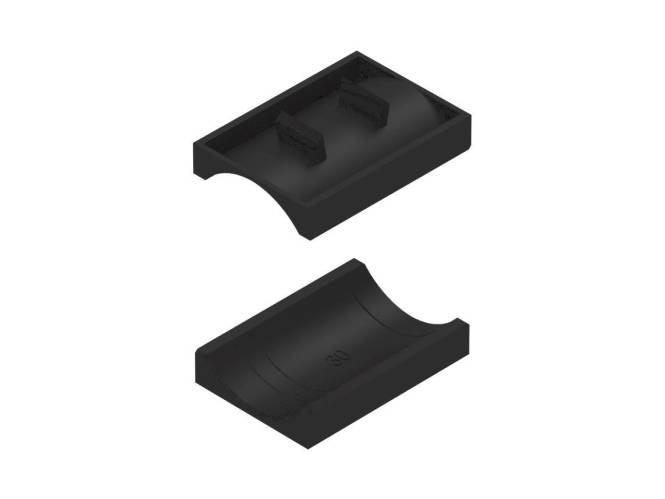 NIED Gegenwannen GW 50 ** (Inhalt 50 Stück) Install.Baumaterial Befestigungsmaterial