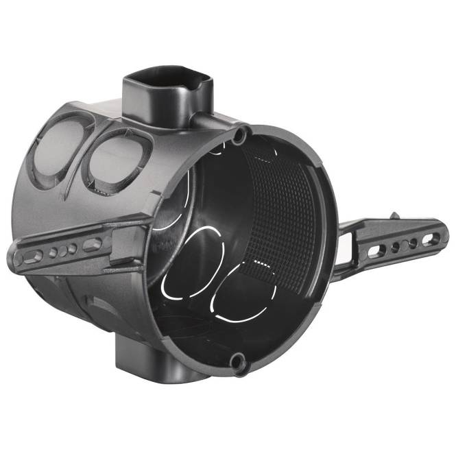 KAIS Abzweig Schalterd. 1555-62 ** mit Nagellasche (Inhalt 1 Stück) Install.Baumaterial Inst.Dosen