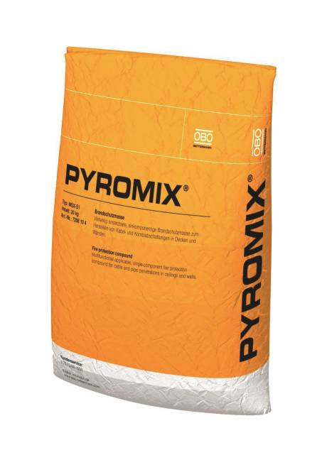 OBO MSX-S1 Brandschutzmörtel f.Kombischott 20kg 7206104 Install.Baumaterial Befestigungsmaterial