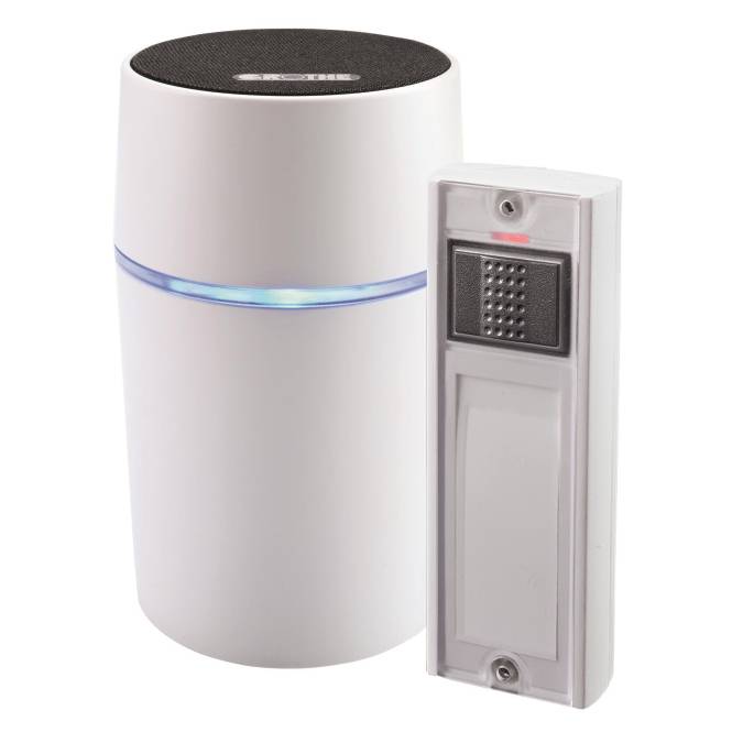 Grothe Funkgong Set Calima CALIMA 200 Install.Baumaterial Hauskomm/Batt/Sicher Schwachstrommaterial