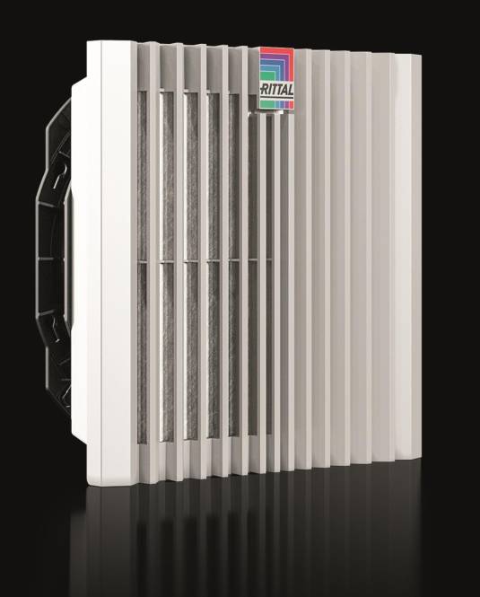 Rittal Blue e+ Filterlüfter SK 3237.700 20/25 m³/h 230V RAL7035 Industriematerial Schaltschränke