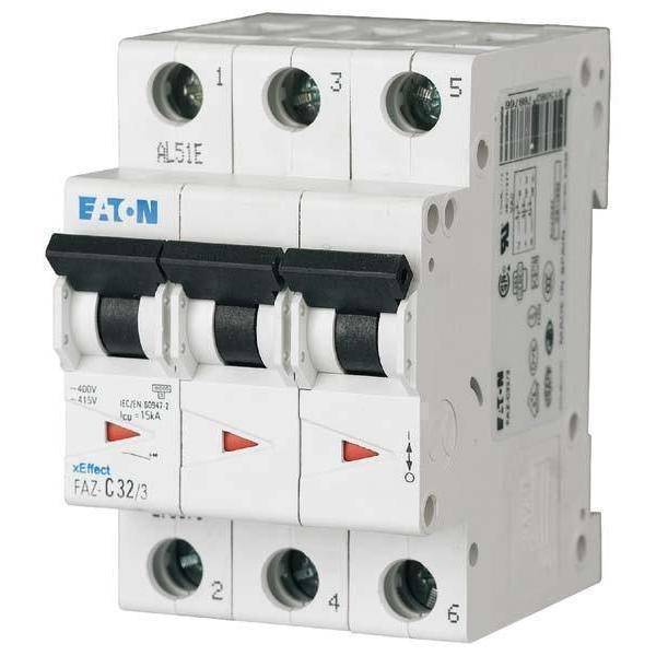 EATON FAZ-B16/3 LS-Schalter 16A 278847 3p B-Char Industriematerial Ind-Schaltgeraete