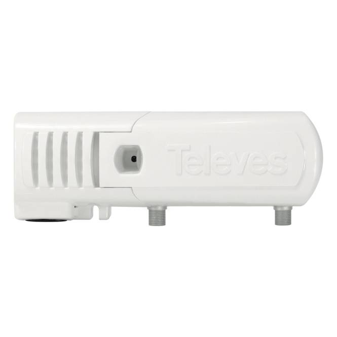 Televes BK-Verstärker 25dB KROK25RK65 88-1006MHz, RK 5-65MHz PST + Entzerrer Install.Baumaterial