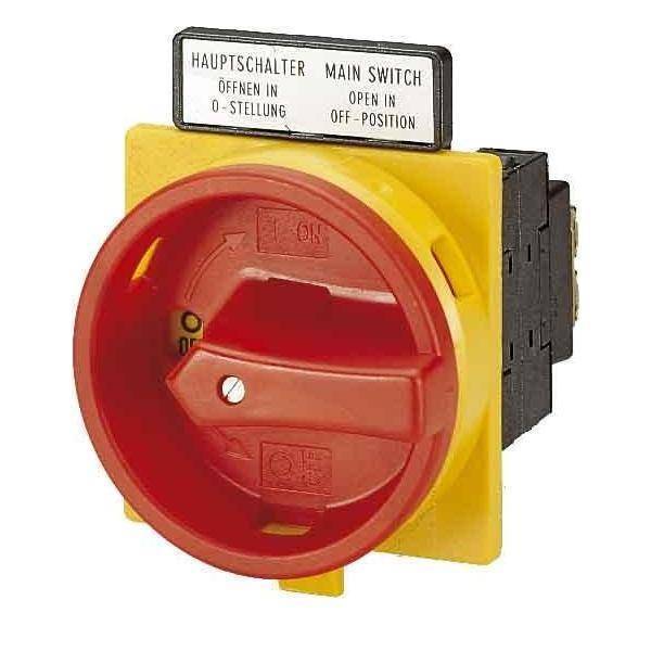 EATON P1-32/EA/SVB-SW/N 093452 Hauptschalter 32A Einbau 3p+N HALT in 0- Industriematerial