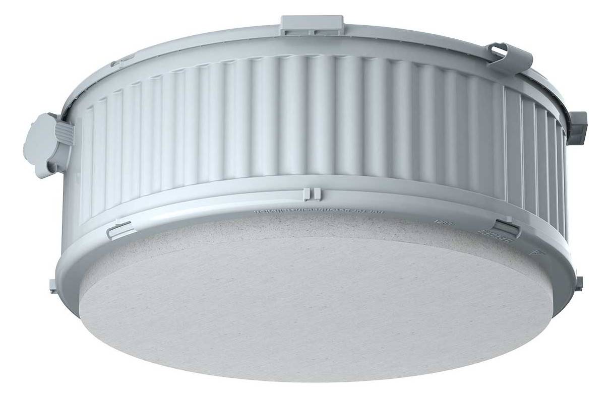 KAIS Einbaugehäuse HaloX 250mm 1283-71 Mineralfaserplatte Install.Baumaterial Verlegesys/Verbi.Mat