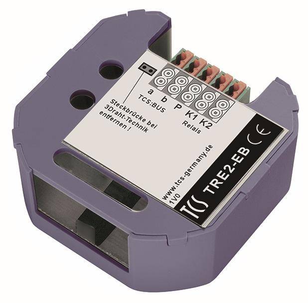 TCS TCS:BUS-Rufrelais TRE2-EB Install.Baumaterial Hauskomm/Batt/Sicher Türkommunikation