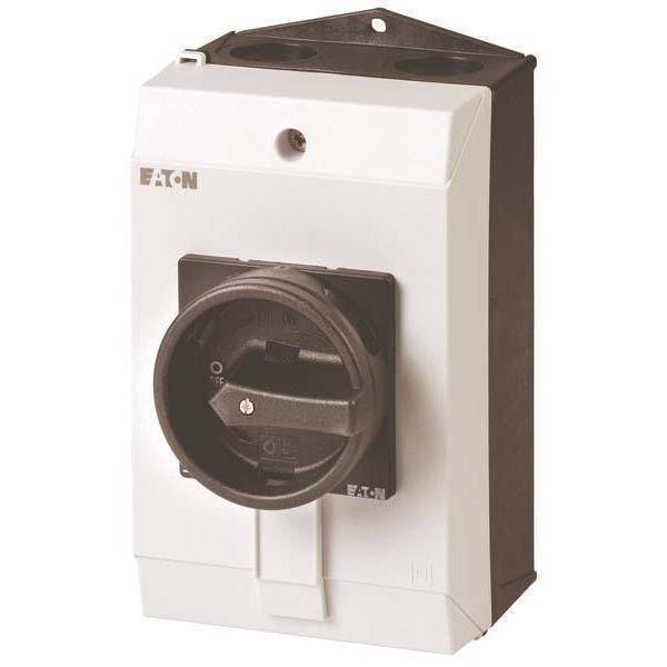 EATON P1-25/I2/SVB-SW/HI11 207295 Hauptschalter 25A Aufbau 3p S+Ö HALT in Industriematerial